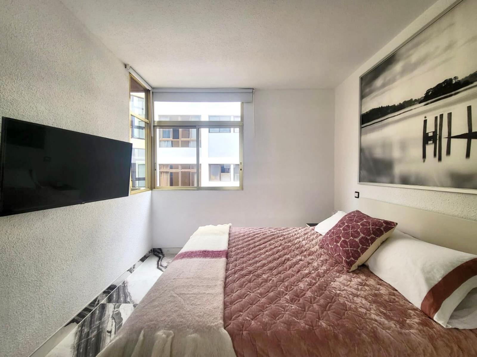2 Bedrooms Flat + Balcony + Parking At Las Canteras Beach Las Palmas de Gran Canárias Exterior foto